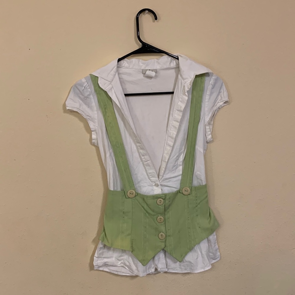 Cute Cottage core corseted t-shirt